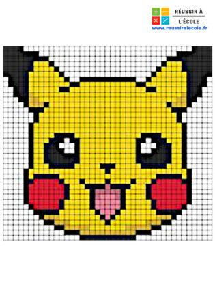 pixel art pikachu