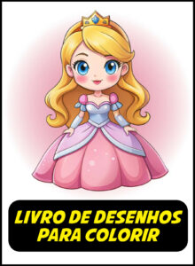 princesas para colorir pdf 