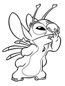 stitch desenhos para colorir