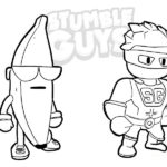 Stumble Guys para Colorir : 30 desenhos para imprimir