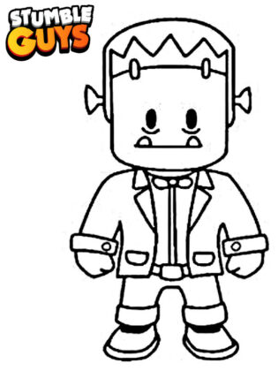 stumble guys para colorir