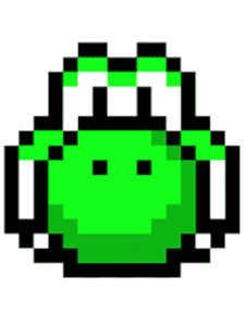 super mario pixel art