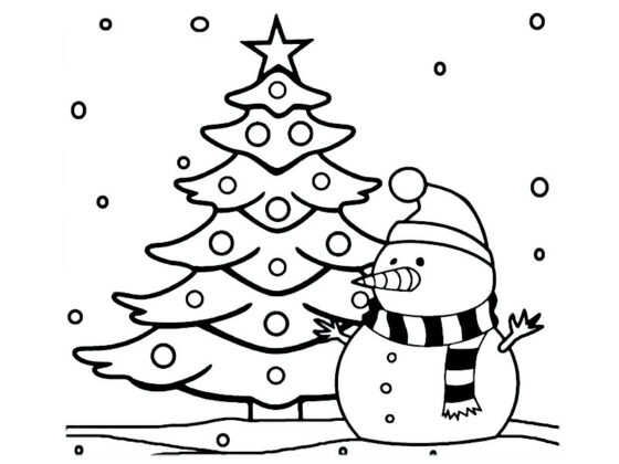arvore de natal desenho