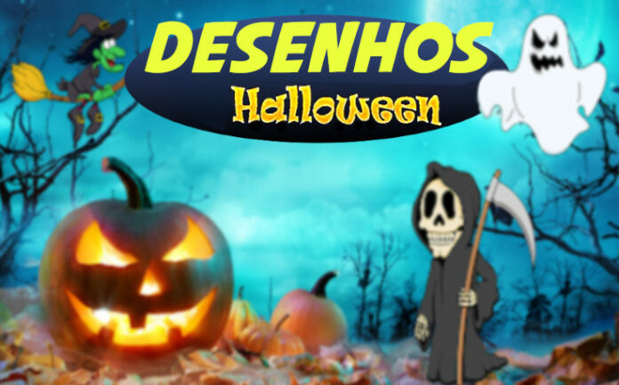 desenho de halloween