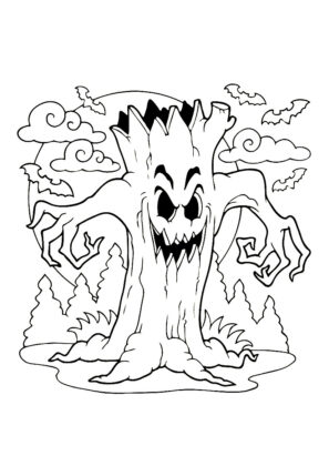 desenho de halloween