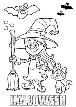 desenho de halloween