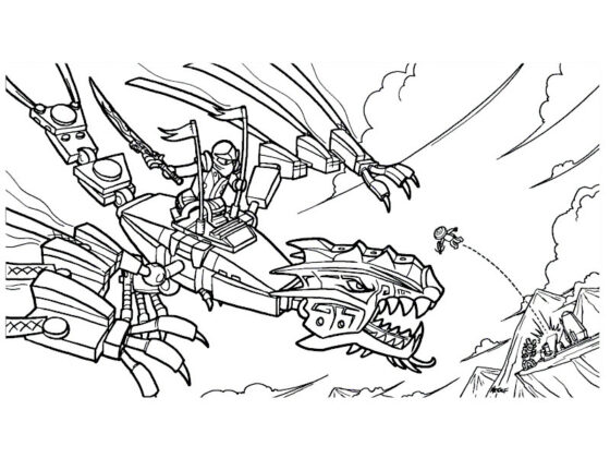 desenho de lego para colorir