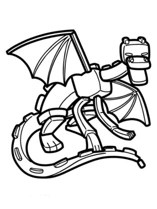 desenho do minecraft