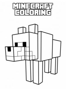 desenho do minecraft