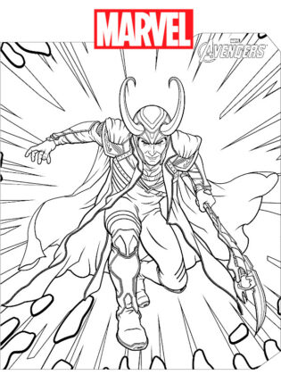 desenhos da marvel