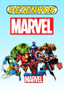 desenhos para colorir marvel pdf