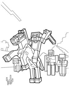 desenhos minecraft