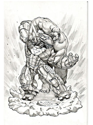 desenhos para colorir hulk