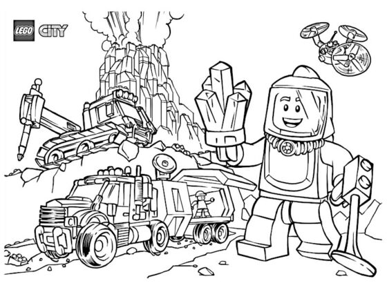 desenho para colorir lego