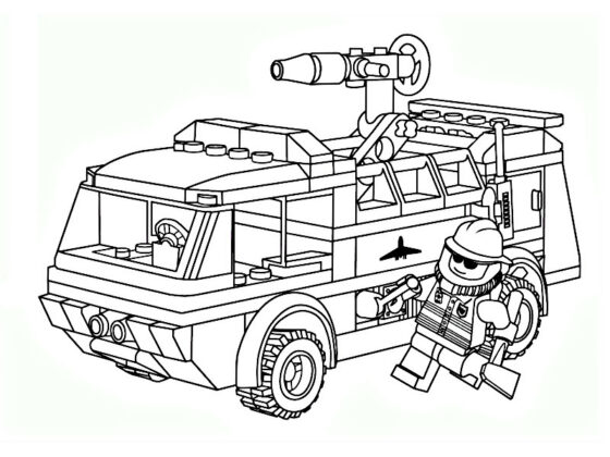 desenho para colorir lego