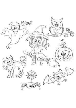 halloween desenho