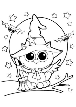 halloween para colorir