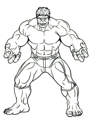 hulk desenho