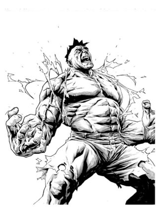 hulk desenho