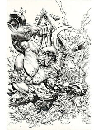 hulk desenho