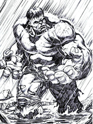 hulk desenho