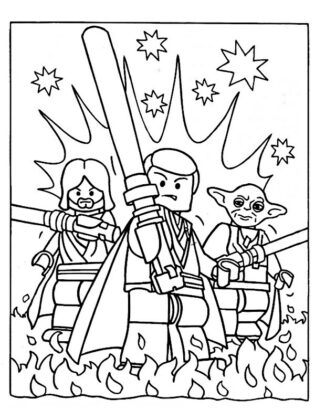lego para colorir