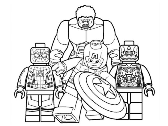legos para colorir