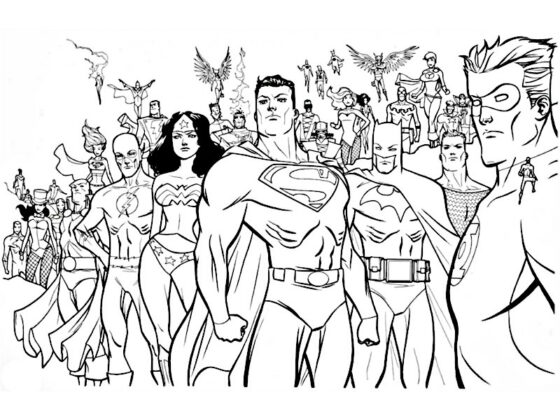 marvel para colorir