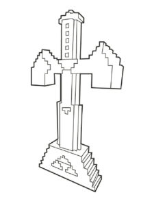 minecraft para colorir