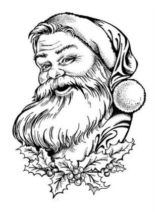 papai noel desenho