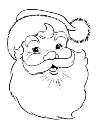 papai noel desenho