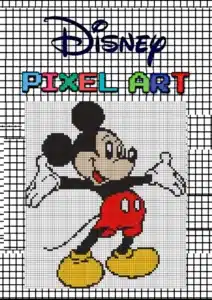 pixel art disney pdf