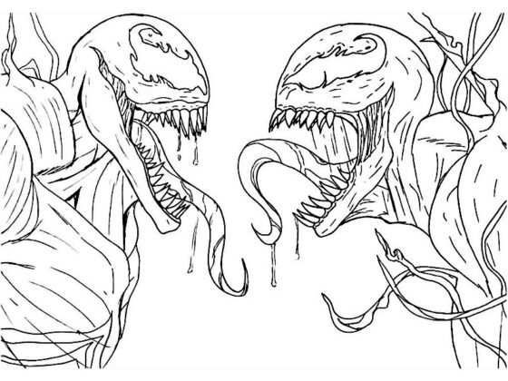 desenho do venom