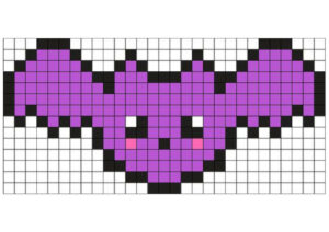 desenho pixel art halloween