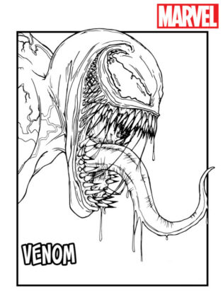 desenho venom