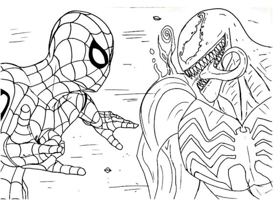 desenhos do venom