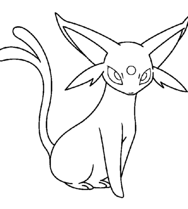 eevee evoluções para colorir