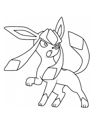 eevee para colorir