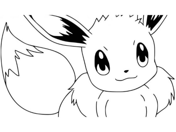 eevee para colorir