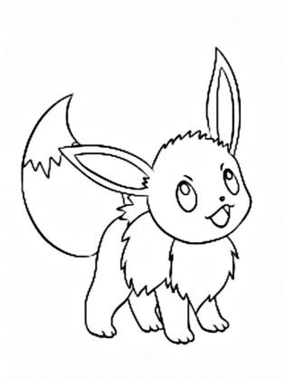 eevee para colorir