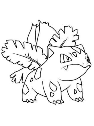 pokemon para colorir bubasauro