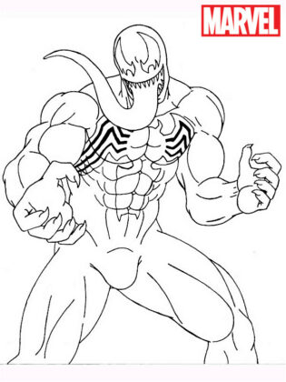 venom desenho