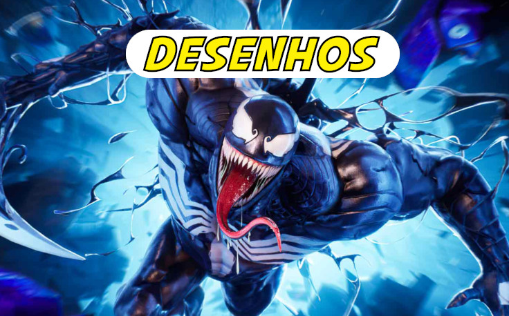 Como colorir HOMEM ARANHA vs VENOM