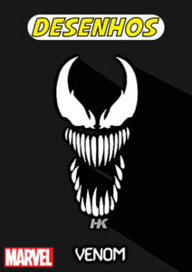 venom para colorir