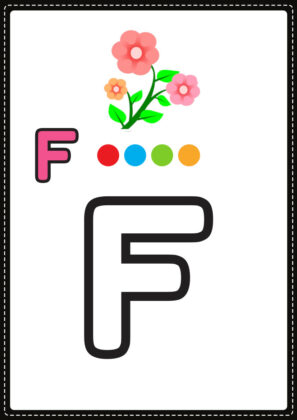 desenho com a letra f