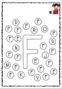 desenho com a letra f