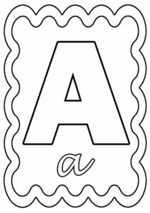 desenhos com a letra a