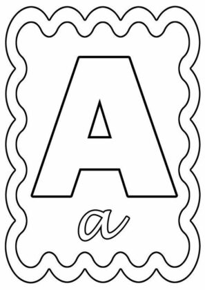 desenhos com a letra a