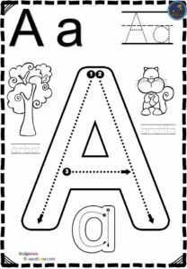 desenhos com a letra a