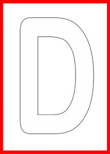 desenhos com a letra d